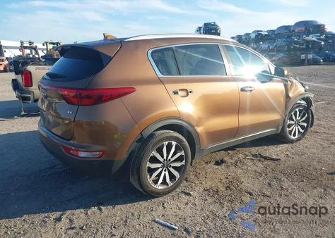 2017 Kia Sportage Ex z USA, uszkodzony, nr VIN KNDPN3AC9H7233744